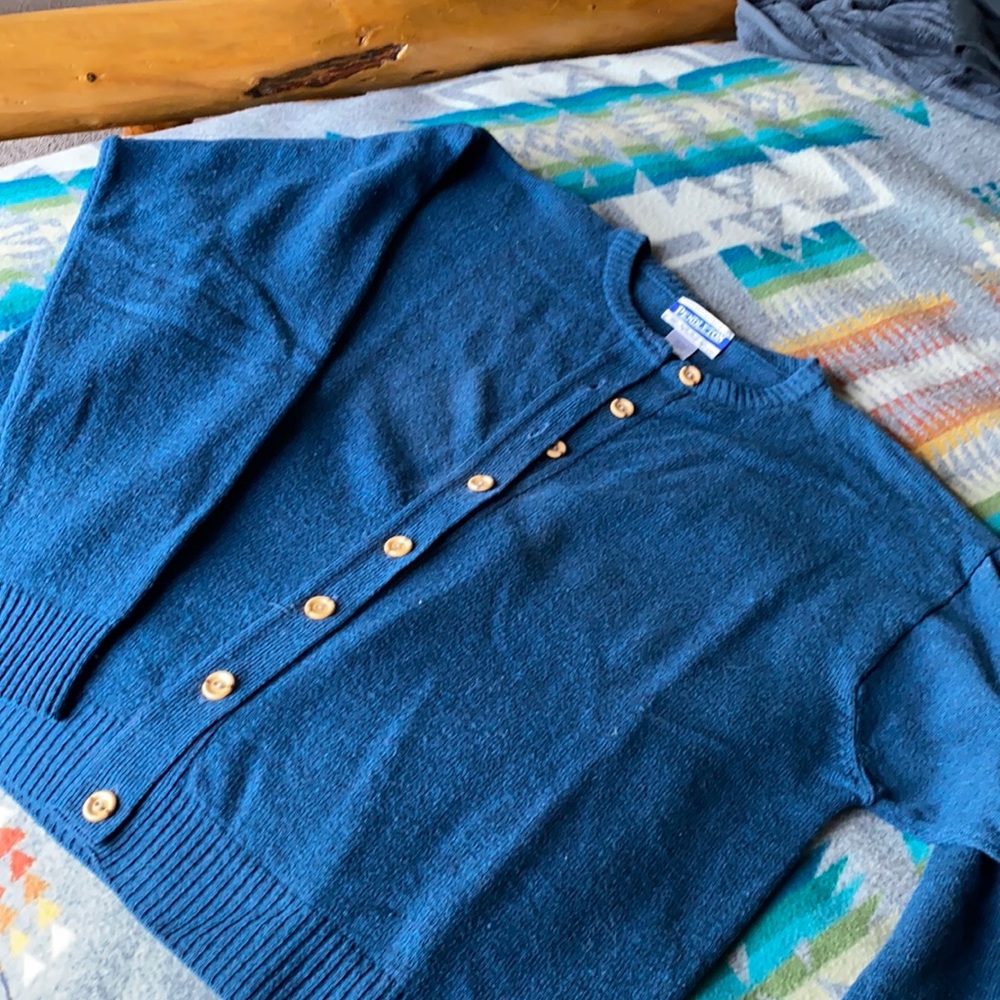 Classic cardigan-Pendleton